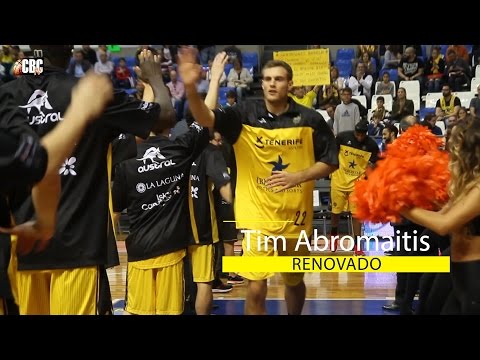 El Iberostar Tenerife renueva a Tim Abromaitis