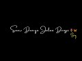 SAARI DUNIYA JALAA DENGE Black Screen Whatsapp Status B Praak Jaani Animal Ranbir Rashmika