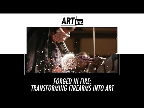 Forged in Fire: How students are transforming firearms into art | ART inc.