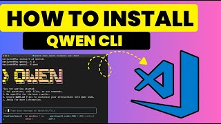 How to Install & Use Qwen CLI in VS Code