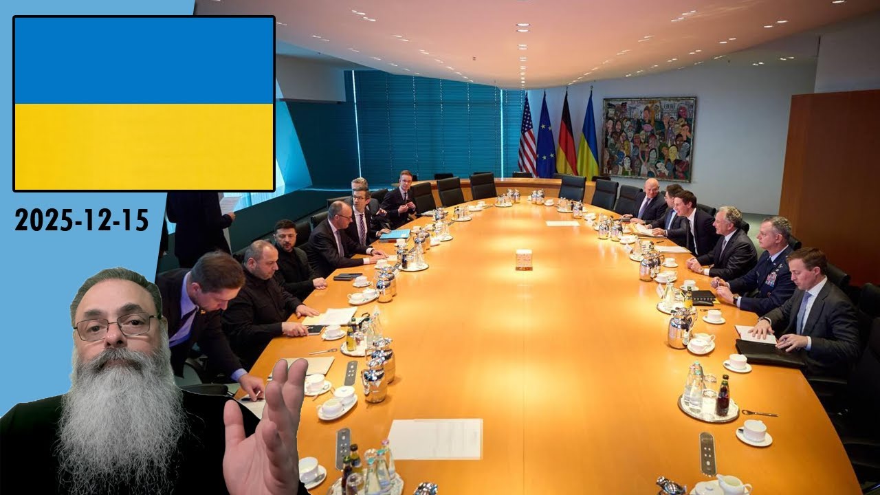 #Ucrânia 2025-12-15: NEGOCIAÇÕES de PAZ seguem com PRESSÃO AMERICANA a favor dos RUSSOS