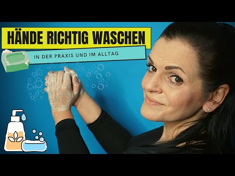 Hände richtig waschen - so geht es!
