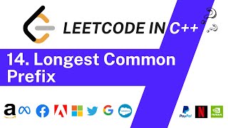 Longest Common Prefix | Leetcode Problem 14 | C++ solution | Programming