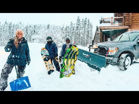 Snowed In & Slowing Down | 18" inches of Snow on our Alaskan Homestead