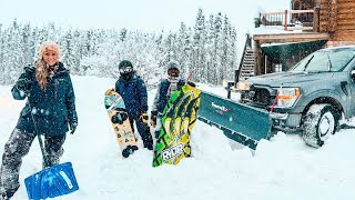 Snowed In & Slowing Down | 18" inches of Snow on our Alaskan Homestead