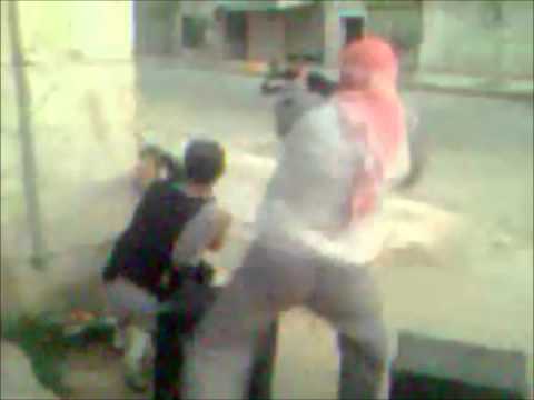 عملية نوعية لكتيبة مغاوير العاصي استهداف مدرسة ناصح العلواني في حي طريق حلب في حماة