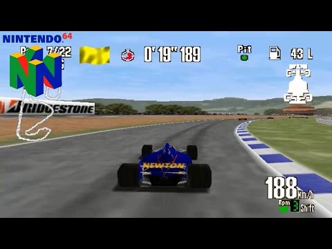 Monaco Grand Prix: Racing Simulation 2 (Nintendo 64 Gameplay)