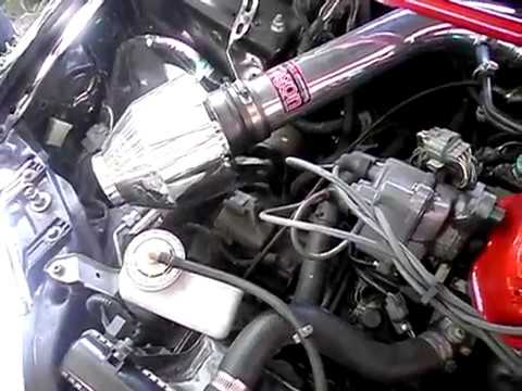 1994 Honda Civic EX Weapon R Dragon Intake revs
