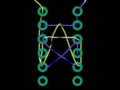 Maneiras de Amarrar o Cadarço 02 - Pentagrama