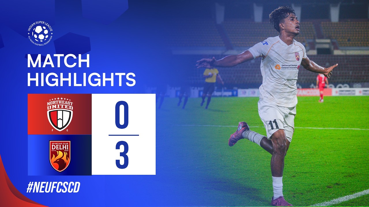 NorthEast United vs Sporting Delhi Highlights