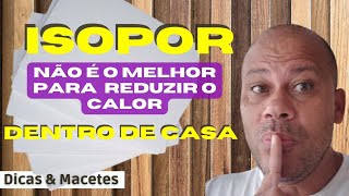 la de vidro ou isopor para isolamento termico