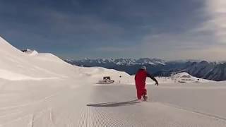 preview picture of video 'Snowboardkurs Skischule Oberschneider Kaprun Ski Dome.avi'