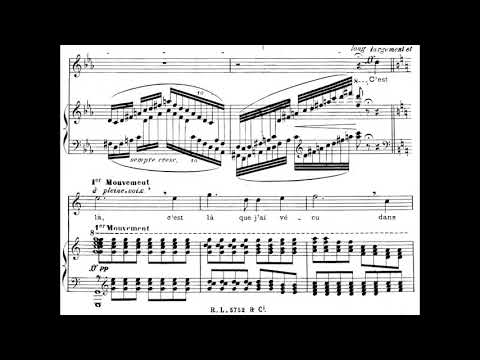 Duparc - La vie antérieure (1884)