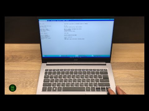 Acer Swift 3 SF314 laptop How to enter BIOS Setup & Boot Menu