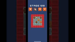 Sokoban Push Puzzle - Stage 128