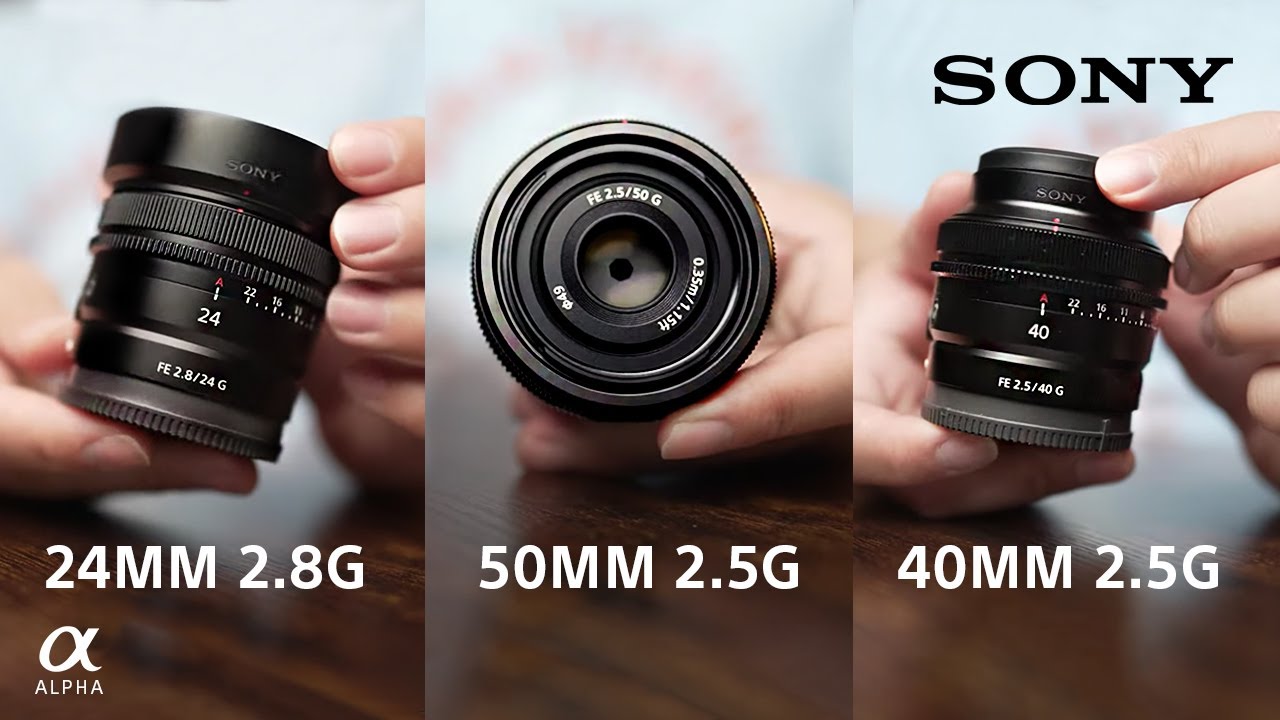 Sony FE 40mm F2.5 G Full-frame ultra-compact G Lens | SEL40F25G