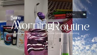 5am 'THAT GIRL' Morning Routine | Productive & Hygiene Routine