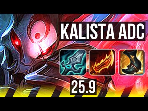 KALISTA & Nautilus vs SAMIRA & Thresh (ADC) | NA Grandmaster | 25.9