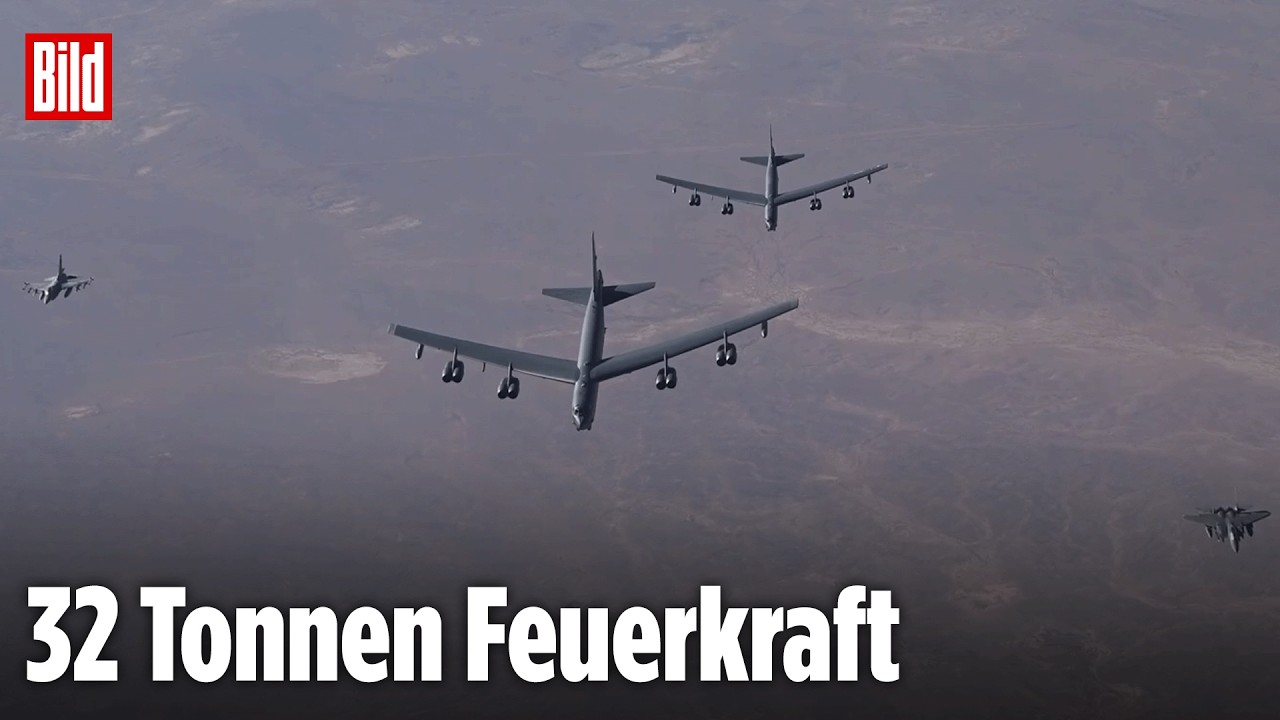 Krieg im Nahen Osten: USA schicken ihren mutmaßlich ältesten Langstrecken-Bomber in den Einsatz