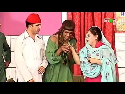 Best of Ali naz and Nadeem Chitta with Abid Charlie Pakistani Stage Drama Full Comedy Funny Clip