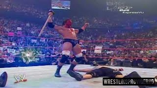 Triple h Vs. Edge Vs. John Cena Highlights - Backlash 2006 HD