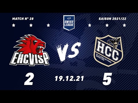 19.12.2021 EHC Viège - HC La Chaux-de-Fonds (2-5)