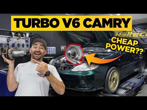I Turbo’d HALF my Toyota V6