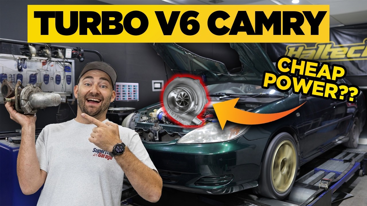 I Turbocharged HALF my Toyota Camry V6