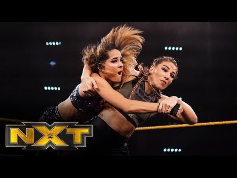 Dakota Kai & Tegan Nox vs. Marina Shafir & Jessamyn Duke: WWE NXT, Oct. 23, 2019 Video