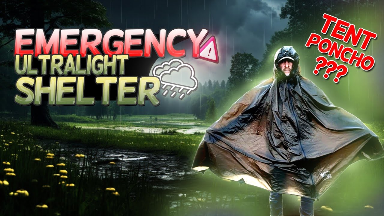 Ultimate Poncho Shelter for Wild Camping