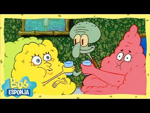 Capa de Bob Esponja - Amor de vizinho
