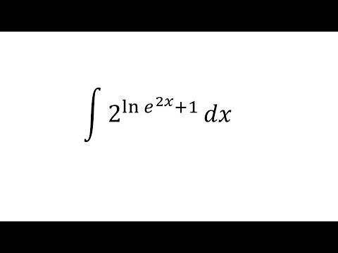 Simplify Ln E Ln E2x Ln 1