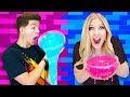 DIY Slime Challenge PrestonPlayz Vs BriannaPlayz