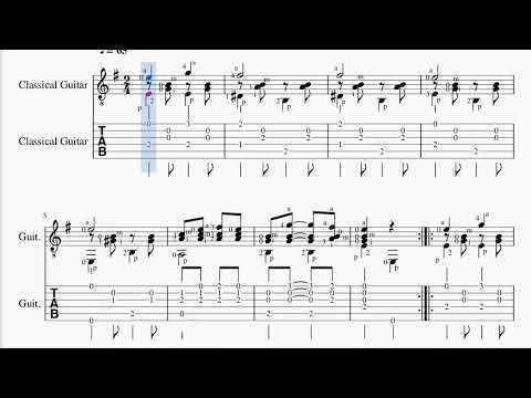 Hermosa y  melancolica Pieza de Arpegios Leccion 70 Julio Salvador Sagreras | Curso Guitarra Clásica