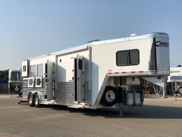 Preview image of 2021 Cimarron Norstar 3 Horse Living Quarters youtube video