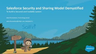 Salesforce Security and Sharing Model Demystified
