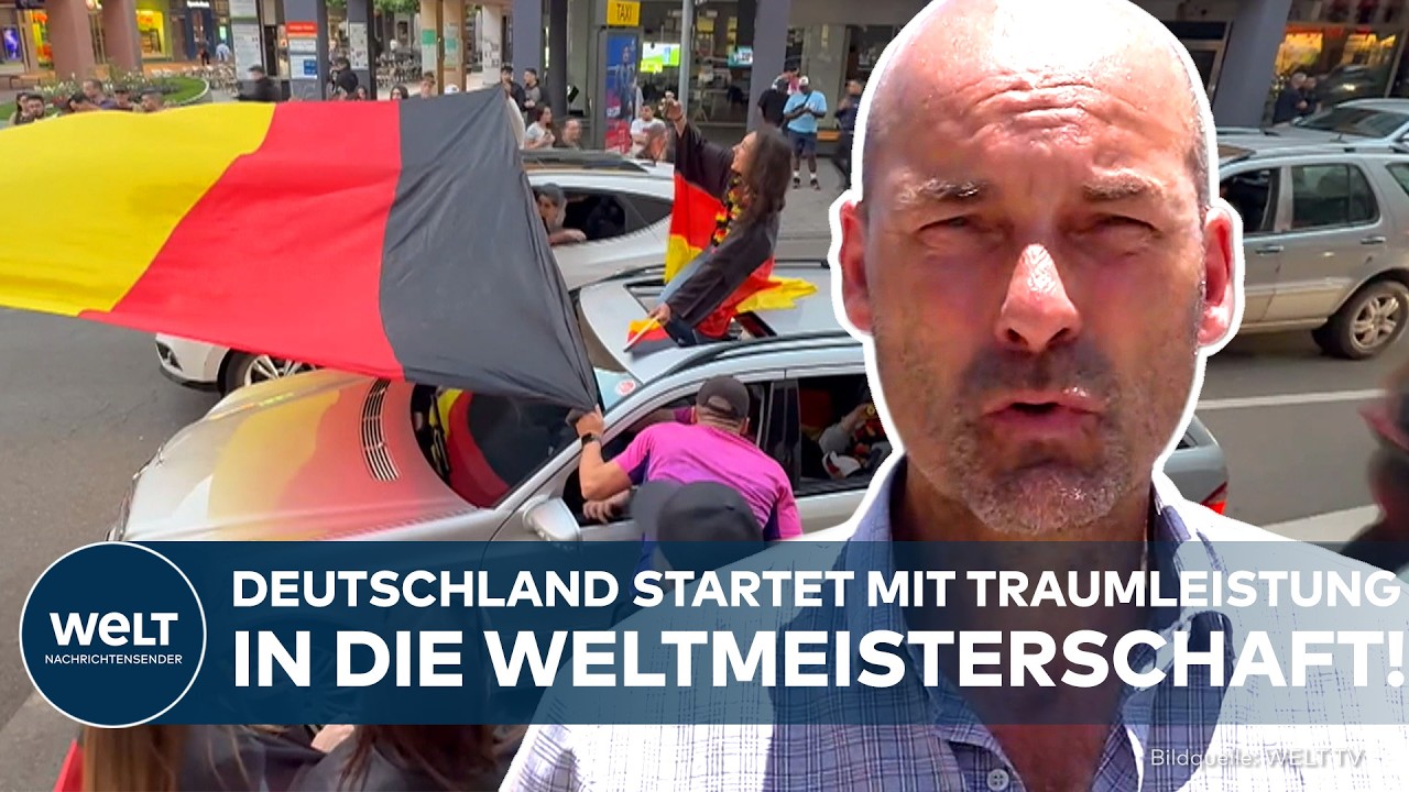 WM-START: Die Nationalmannschaft feiert einen Traumauftakt, der ganz Deutschland mitreißt!