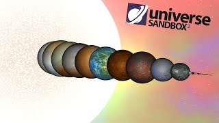 What If We Swapped Around The Rocky And Gas Giant Planets, Universe Sandbox ²