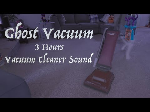 Ghost Vacuuming for 3 Hours - Relax, Focus, ASMR