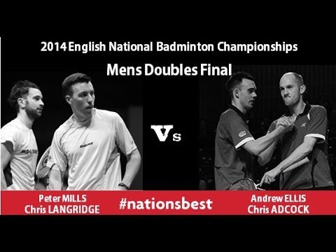English National Badminton 2014 - Mens Doubles Final