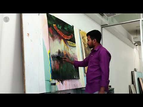 Bappy linkon roy visual artist || Painting time