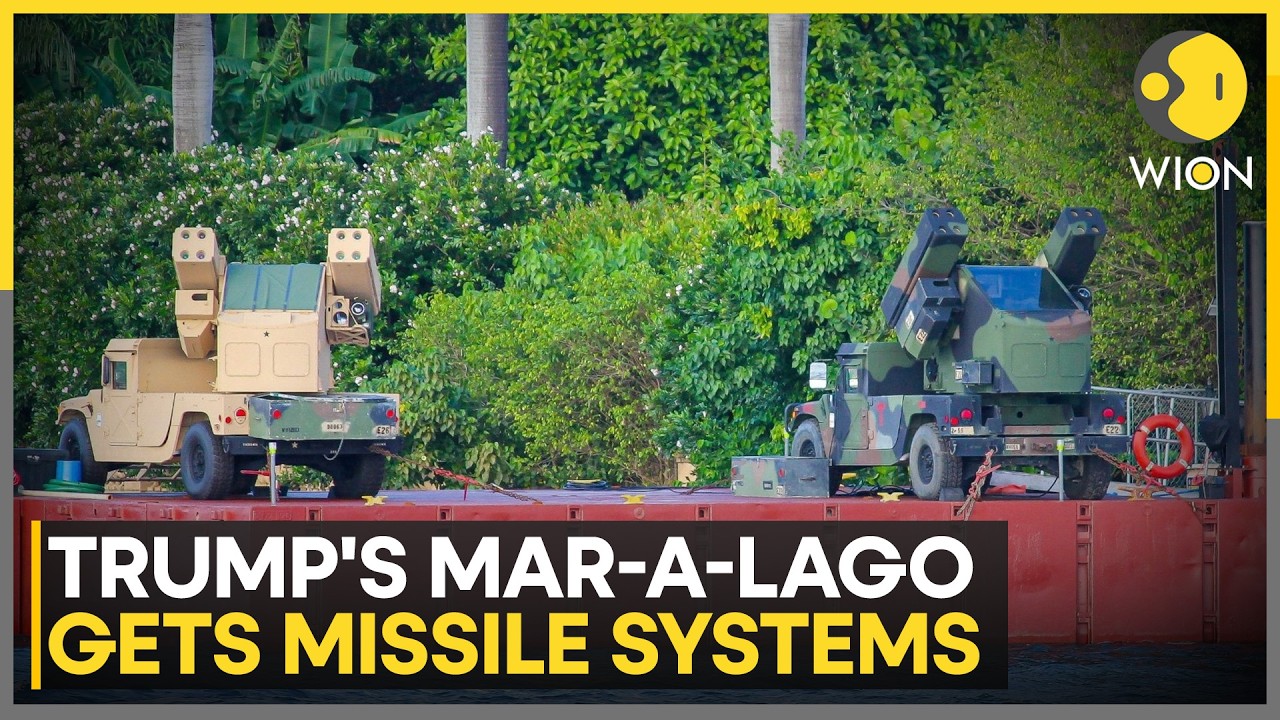 Trump's Mar-A-Lago Winter House Gets Retro-Fitted Security Upgrade | WION News