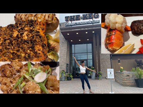 The Keg Steakhouse + Bar 2022/Pré-aniversário no Canadá 🇨🇦 /mini vlog