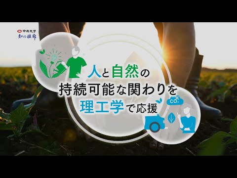 国際経済学科 知の回廊 第155回「人と自然の持続可能な関わりを理工学で応援」