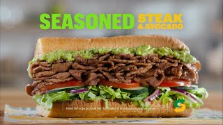 Subway New Seasoned Steak & Avocado Part of Subway�s NEW