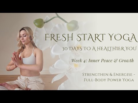 Day 24: Strengthen & Energise - Full-Body Power Yoga