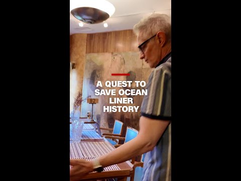 One man is documenting the destruction of ocean liners and trying to save them