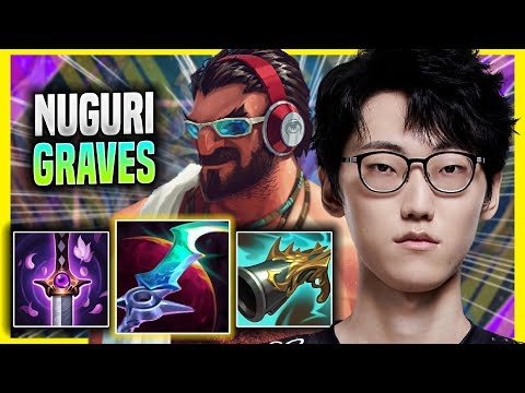 NUGURI LITERALLY GOD MODE WITH GRAVES! - Nuguri Plays Graves TOP vs Lucian! | Season 2022
