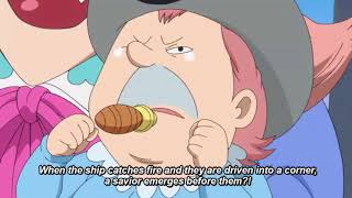 The Cake Sank Sanji And Bege`s Getaway One piece 861