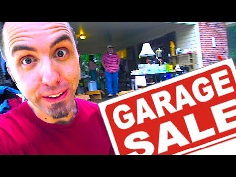 GARAGE SALE TODAY | Day 1776 Video